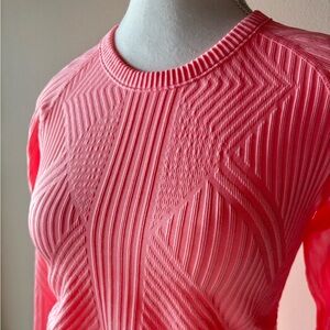 Sz6 Lululemon Rest Less Pullover Pink